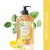 A LA MAISON Provence Lemon Liquid Hand Soap - Triple French Milled Natural Moisturizing Soap (3 Pack, 16.9 oz Bottle)