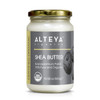 Alteya Organics Pure Shea Butter 11.85fl oz/ 350ml Glass Jar- 100% USDA Certified Organic Pure Shea Butter (Butyrospermum Parkii)
