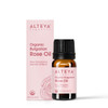 Alteya USDA Organic Bulgarian Rose Oil Rosa Damascena Otto Multi-Use Essential Oil Blend Excellent for Aromatherapy, Fragrance, Skincare and Massage Therapy 10mL