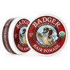 Badger - Hair Pomade, Certified Organic, Medium Hold Hair Pomade with Great Shine, Essential Oils, Mens Hair Pomade, 2oz