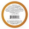 Badger - Unscented Lip Butter, Moisturizing Organic Coconut Oil, Beeswax, Sunflower & Olive Oil
