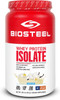 BioSteel Whey Protein Isolate Powder Supplement, Grass-Fed and Non-GMO Post Workout Formula, Vanilla, 24 Servings