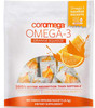 Coromega Omega 3 Fish Oil Supplement, 650mg of Omega-3s with 3X Better Absorption Than Softgels, Orange Flavor, 120 Single Serve Squeeze Packets