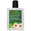 Desert Essence Kinder to Skin Manuka Oil & Tea Tree Oil, 4fl. oz. - Gluten-Free, Vegan, Cruelty Free  Tea Tree Oil & Manuka Oil Solution, Soothes Skin, Reduces Irritation, Sensitive Skin, Blemish Prone Skin, Insect Bites