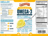 Barlean's Organic Oils Seriously Delicious™ Omega-3 Fish Oil Lemon Creme