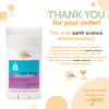 EARTH SCIENCE - Aluminum-Free Natural Lavender and Tea Tree Deodorant (2.45 oz.)