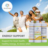 Liquid Vitamin B-Complex | Vitamin B Energy Support | B-Complex Vitamin Supplement | Liquid Vitamins for Health Support | Non-GMO | Vegan | Gluten Free | Lemon