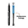 PASSIONCAT Classic liner for beginners | Ultra Slim Ink Liner, Waterproof Liquid Liner, Easy to Draw, Long Lasting 2X WaterProof Pen Liner No.1 Black (1.0g)