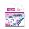 Schick Hydro Silk 3 Razor Blades Refills for Women, 4 Count