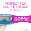 Schick Hydro Silk 3 Razors for Women with 2 Razor Blades Refills