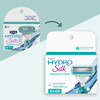 Schick Hydro Silk Moisturizing Razor Blade Refills for Women with Shower Hanger, 4 Count