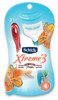 Schick Xtreme3 Women's Disposable Razors with Hawaiian Tropic Scented Handles, 4-Count (Pack of 2)