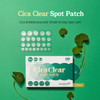 SKINFOOD Cica Clear Spot Patch (100count), Hydrocolloid Acne Pimple Patch for Covering and Recovering Spot, Ultra Thin Clear Skin Sticker for Easy Acne Care