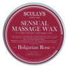 SCULLYS Bulgarian Rose Sensual Massage Wax 130g