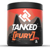 Tanked Fury Pre Workout Supplement Powder - High Caffeine - 40 Servings - Epic Pumps & Energy Red Red Berry 260 gam