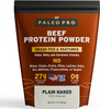 PaleoPro Protein Powder Grass-Fed Pastured Cage-Free Protein | Gluten & Dairy Free. No Sugar Soy Grains or Net Carbs | Paleo & Keto Friendly - 15 Servings (16 oz Plain)