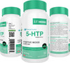 5-HTP - Pharmaceutical Grade Purity - All Natural Source - Quick Release - No Magnesium Stearate - 100mg (per cap) - 60 Vegetarian Caps