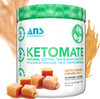ANS Performance Ketomate Coffee Creamer With MCT Oil Powder, Delicious, Sugar Free Creamer For Coffee, Tea & Shakes, Perfect Keto Energy Powder, Milk Substitute, 20 Servings, 15oz, Salted Caramel