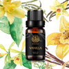 Aphrosmile Vanilla Essential Oil - 100% Pure Vanilla Oil, Organic Therapeutic-Grade Aromatherapy Essential Oil 10mL/0.33oz