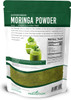 Certified Organic Moringa Oleifera Powder 454 g | Plant Proteins, Amino Acids, Antioxidants and Vitamins - Drumstick Leaf Powder | RAW, USDA Organic, Non-GMO, Vegan, Kosher