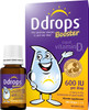 Ddrops Booster 600 IU 180 Drops - Daily Vitamin D3 Drops Supplement for Children and Adults