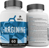 EBYSU L-Arginine Supplement  60 Pills  Amino Acid Capsules  Workout Supplement
