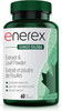 ENEREX Ginkgo Biloba - Extract & Leaf Powder, 60 Veg Capsules