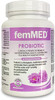 femMED Probiotic Vegetable Capsules | Promotes Gastrointestinal Health & Contributing A Healthy Digestive System | Gut Health Supplement (60 Count)