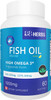 Fish Oil | High DHA/EPA | Lowest Mercury | Triglyceride Form | Lemon