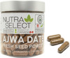 Fresh Ajwa Date Seed Powder 120 Capsules/Unroasted All Natural Nutrition Powder (VEGAN/NON-GMO/GLUTEN FREE)