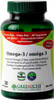 Greeniche Natural Omega-3 Supplement 30 Capsules Source of Omega-3 Fatty Acids DHA/EPA Plant Based Formula One Capsule a day 100% vegetarian Gluten  NON-GMO Halal & Kosher