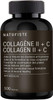 Hydrolyzed Collagen Peptide Supplement Tablets with Vit.C for Men and Women