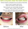 Intelligent Enzymatic Kids Toothpaste Grape  White Healthy Teeth for Baby and Toddler, Natural Unflavored Tooth Paste, SLS-Free, Fluoride-Free, 2 pcs x 40mL
