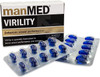 MAN MED Virility Premium  Booster for Men With Tribulus and Seal Extract Enhance  Performance & Desire, Increase Stamina, Strength, Confidence, and Circulation. Results. 20 Softgels