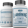 Mill Bay L-Arginine Amino Acid Supplement with L-Citrulline Workout Supplement. 100 Capsules (482mg).