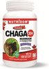 Nutridom Chaga Mushroom 20:1 Extract, 500mg, 120 Vegtable Capsules, Concentrated, Non-GMO