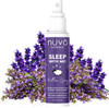 Nuvo Wellness Premium Pillow Spray - Made with Therapeutic Essential Oils - Deep Sleep Pillow Spray Mist with Lavender and Chamomile - Natural Sleep Aid - Sleep Spray for Pillows - 3.3oz Travel Size - Made in Canada