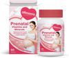 Prenatal Vitamins with 1000mcg Folate Folic Acid, Prepares You for Conception and Childbearing, 23 Vitamins and Minerals, Includes Iron, Calcium, Vitamin D, Biotin  90 Days Supply - Allmom's Choice