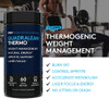 RSP QuadraLean Thermogenic Fat Burner for Men & Women, Weight Loss Supplement, Crash-Free Energy, Metabolism Booster & Appetite Suppressant, Diet Pills, 60 Servings