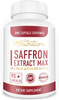 Saffron Supplement 88.5mg (90 Capsules) 100% Saffron Extract Appetite Suppressant for Men & Women*; Weight Loss, Appetite Control, Hunger Suppression & Vision Health*