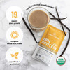 Sprout Living Epic Protein Powder, Vanilla Lucuma Flavor, Organic Plant Protein, Gluten Free, No Additives, 19 Grams Clean Vegan Protein (1 pound,13 servings)