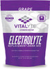 Vitalyte Natural Electrolyte Powder Drink Mix, Gluten Free, 40 2 Cup Servings Per Container (Grape)