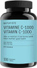 Vitamin C-1000 - Support Immune System - Powerful antioxidant- With Rose hips - 1000mg - 100 Tablets