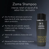 DCL Skincare Zoma Shampoo dry scalp care relieves the itching, flaking, scaling of dandruff and seborrheic dermatitis with Zinc Pyrithione