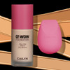 CAILYN O! Wow Foundation & Deluxe Mineral Blush Powder (Mb1) Set, WOW-4 BIJOU