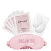 BeautyBio Treat. Sleep. Repeat. Depuffing & Brightening Eye Gels and Silky Sleep Mask Set, 1 ct.