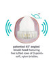 Supersmile Zina45 Replacement Brush Heads for Sonic Pulse Toothbrush