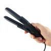 StyleCraft Shmedium Travel Hair Straightening Flat Iron, Salon Stylist, Instant Heat Technology with Travel Mat Pouch