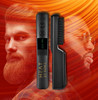 StyleCraft Heat Stroke Beard & Styling Hot Brush, Cool Touch Tips Anti-Scold, Hair Straightener, Black