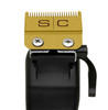 StyleCraft Replacement Fixed Gold Titanium Fade Hair Clipper Blade with Moving Gold Titanium Slim Deep Tooth Cutter Set